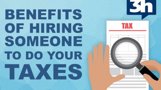 HIring someone to do your taxes